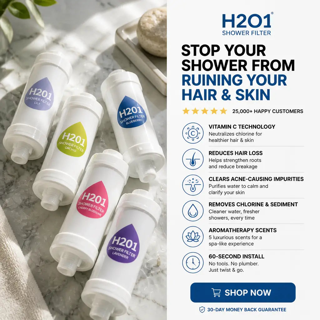 H2O1 Vitamin C Infused Shower Filter